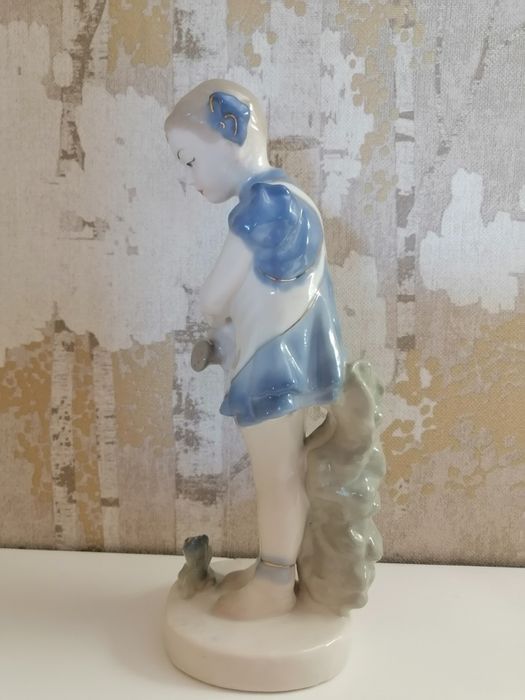 Figurka porcelanowa ZSRR Lomonosow Artel Vintage