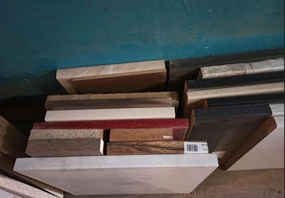 Столешницы в кусках от 700грн за 1 м.пог