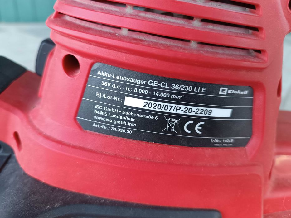 Aspirador soprador Einhell