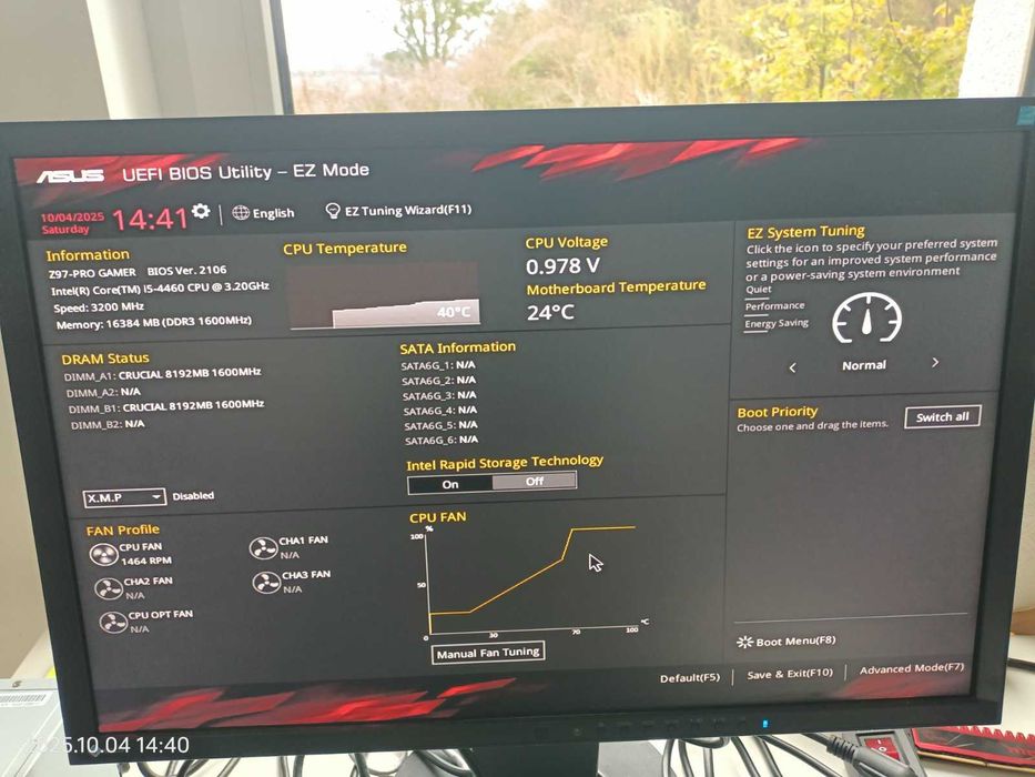 Asus Z97-Pro Gamer s1150 + Core i5 4460 BOX + 16Gb DDR3 + M2 Support
