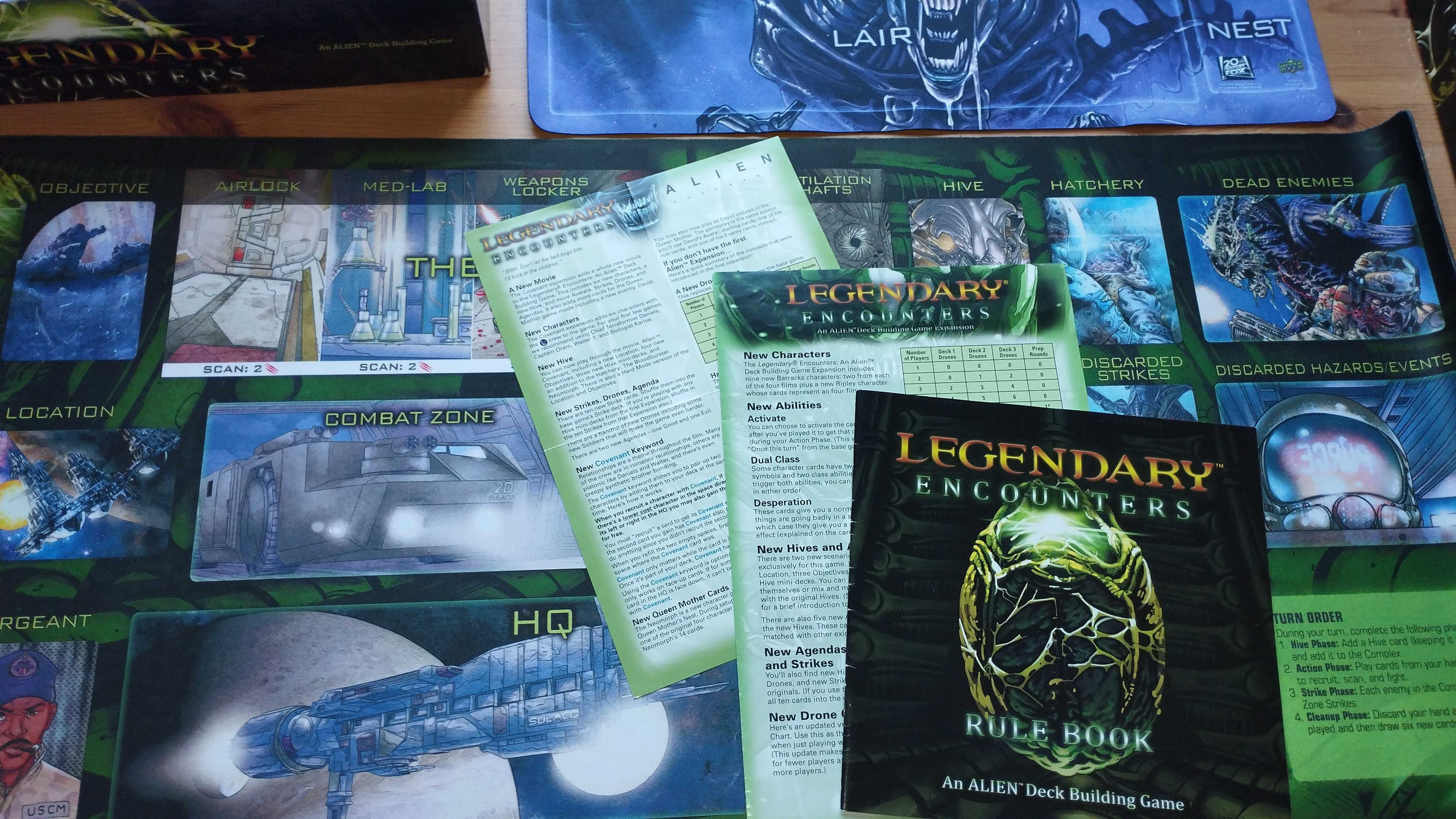 Legendary Encounters: An Alien Deckbuilding Game + dodatki