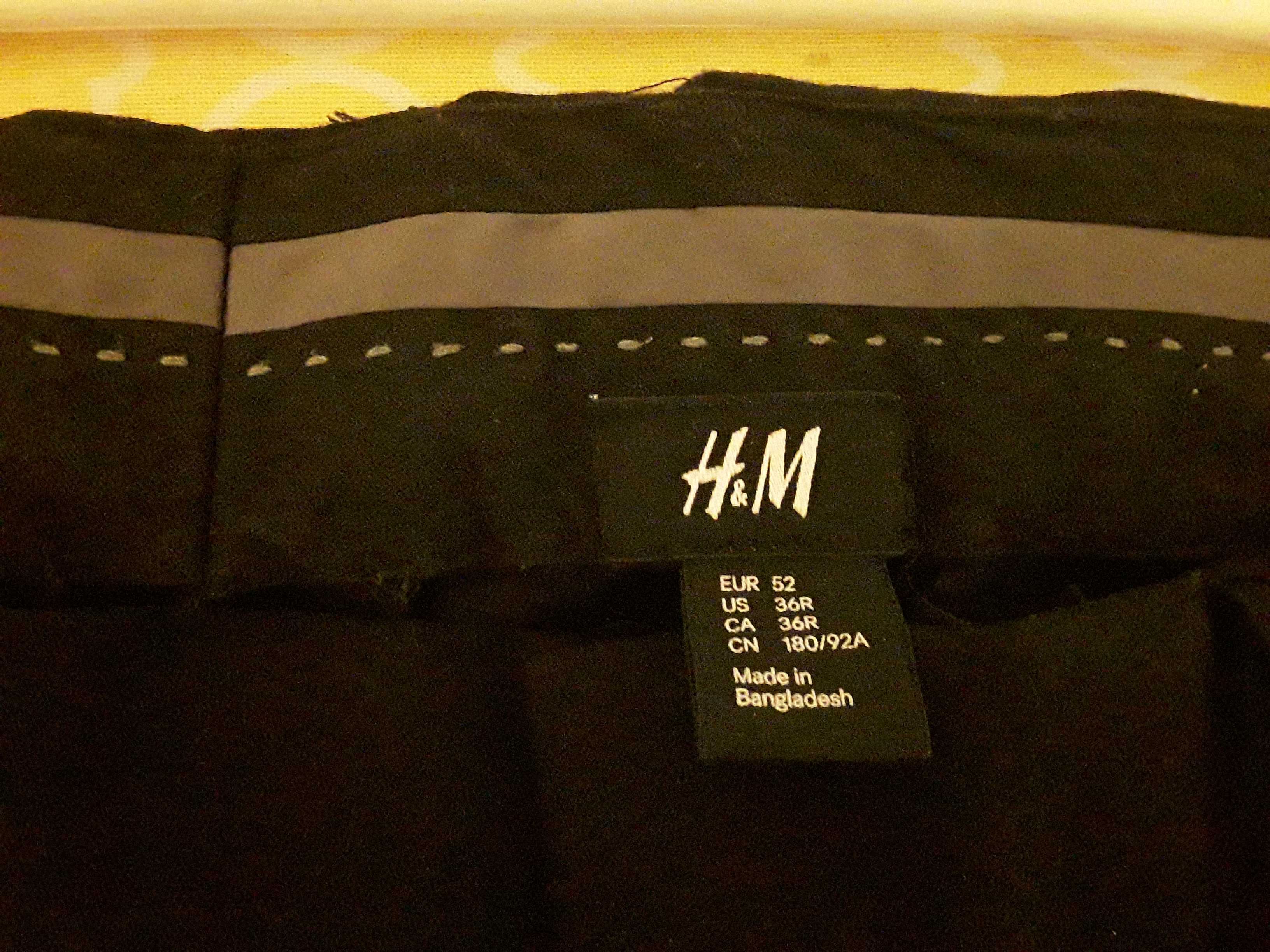 Garnitur czarny H&M roz. 50/52