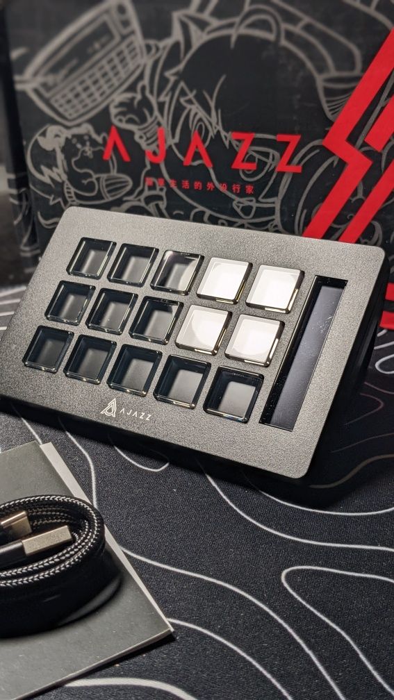 Ajazz AKP153 аналог Stream Deck, настільний контролер, клавіатура
