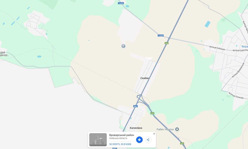 Продам земельну ділянку в с. Скибин