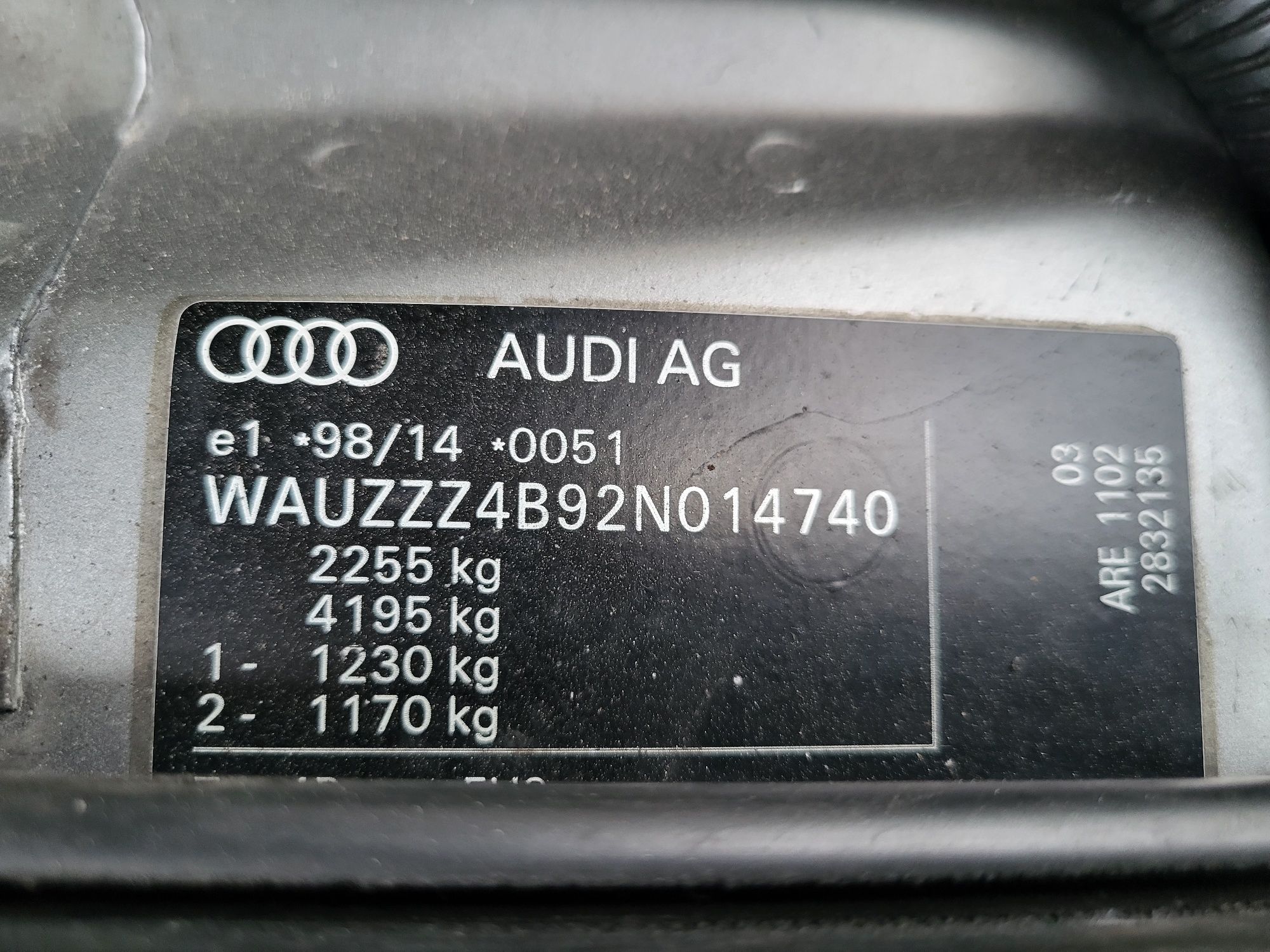 Audi A6C5 2.7 Biturbo Quattro + Gaz