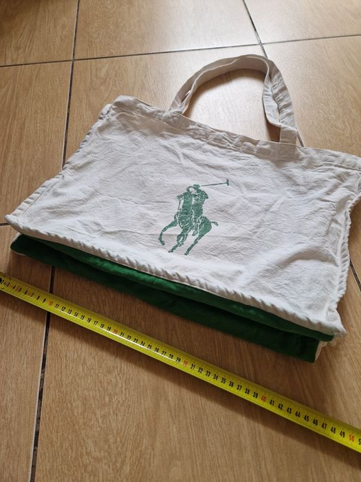 Винтажная сумка шоппер Polo Ralph lauren