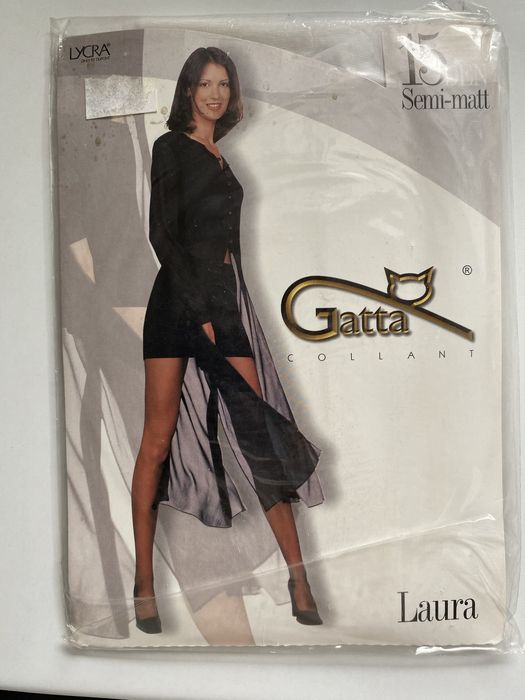 Biale rajstopy Gatta 15 DEN