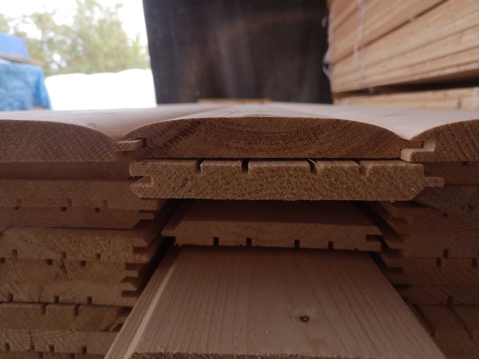 Deska pólbal elewacyjna obiciowa szalunkowa boazeria 140mm na 23mm