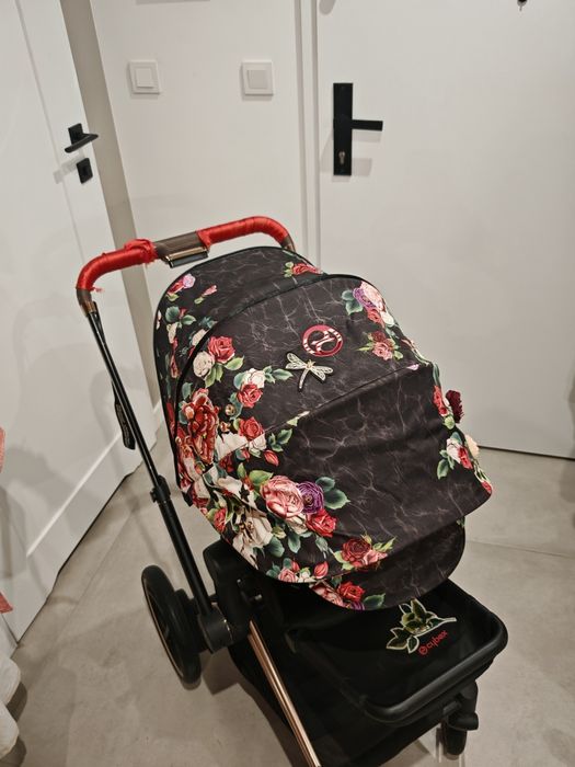 Cybex E-priam E Priam 2.0 spacerówka + gondola + płozy