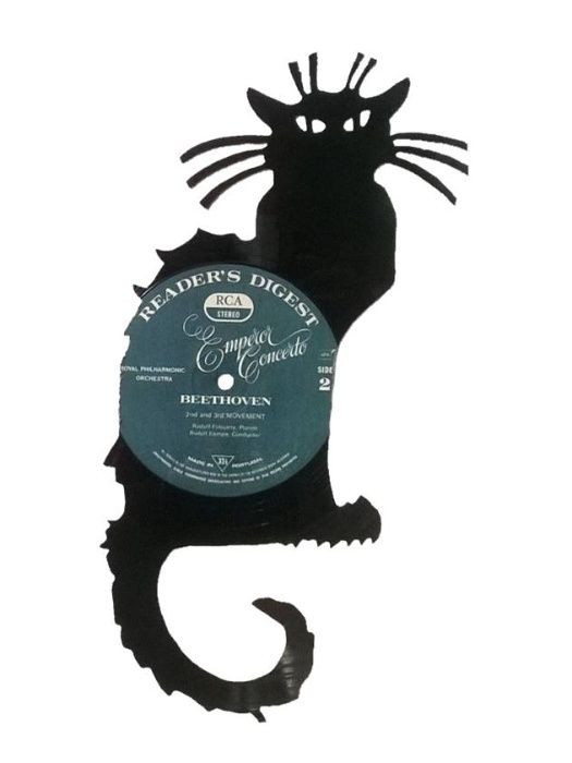 Disco vinil - Gato Negro