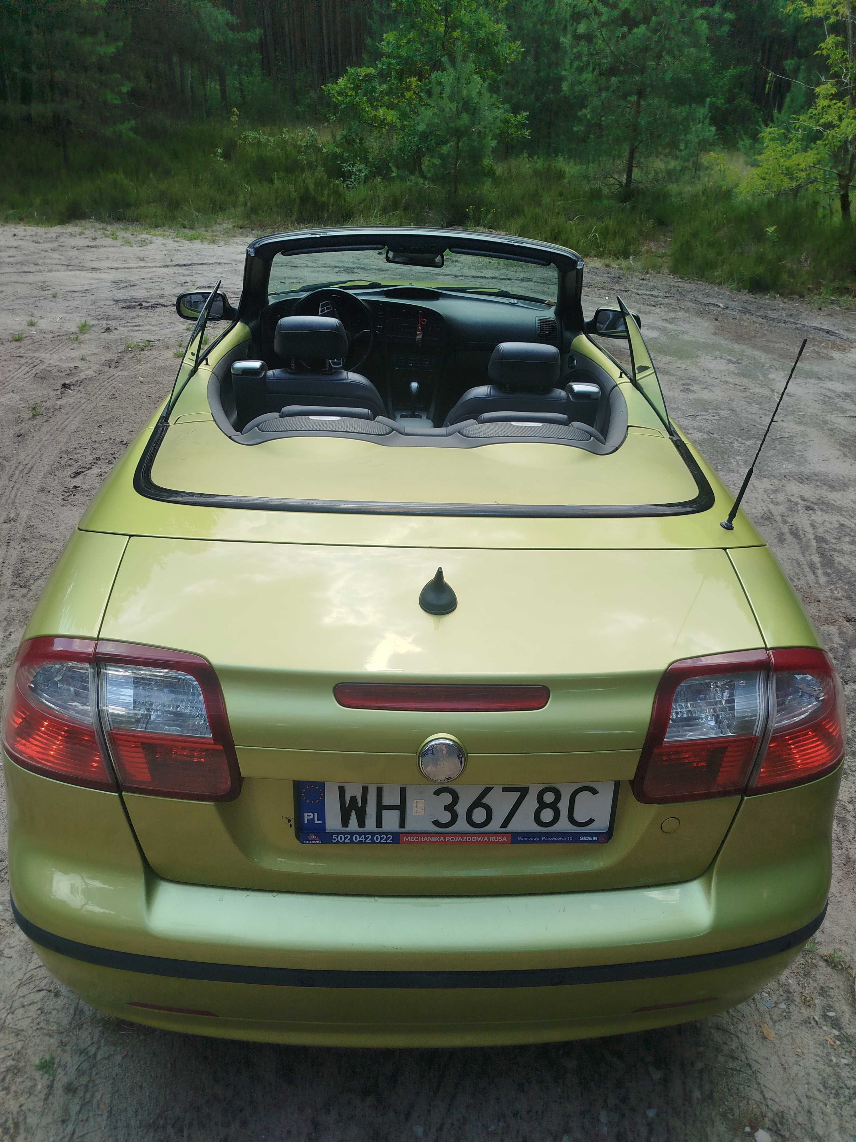 Piękny Saab 9-3 Cabrio