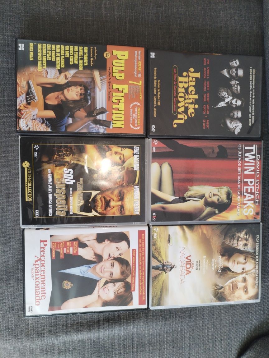 Lote 6 filmes DVD, óptimo estado