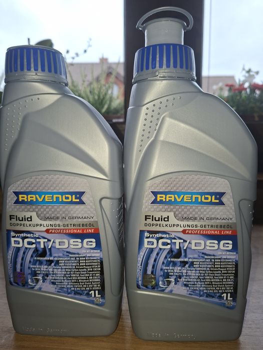 Olej przekladniowy RAVENOL DCT/DSG FLUID + Gratis