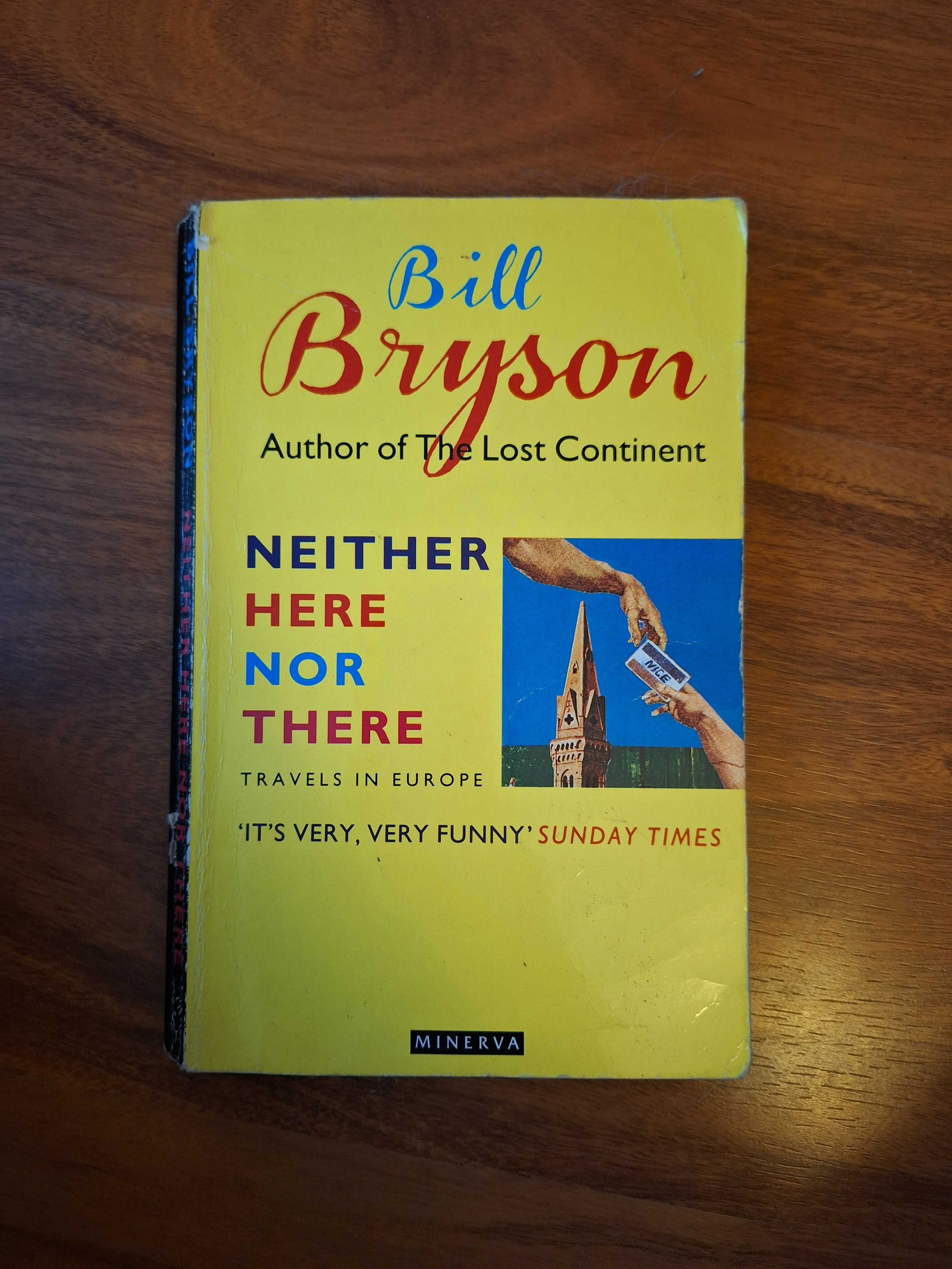 Livro "Neither here nor there" de Bill Bryson