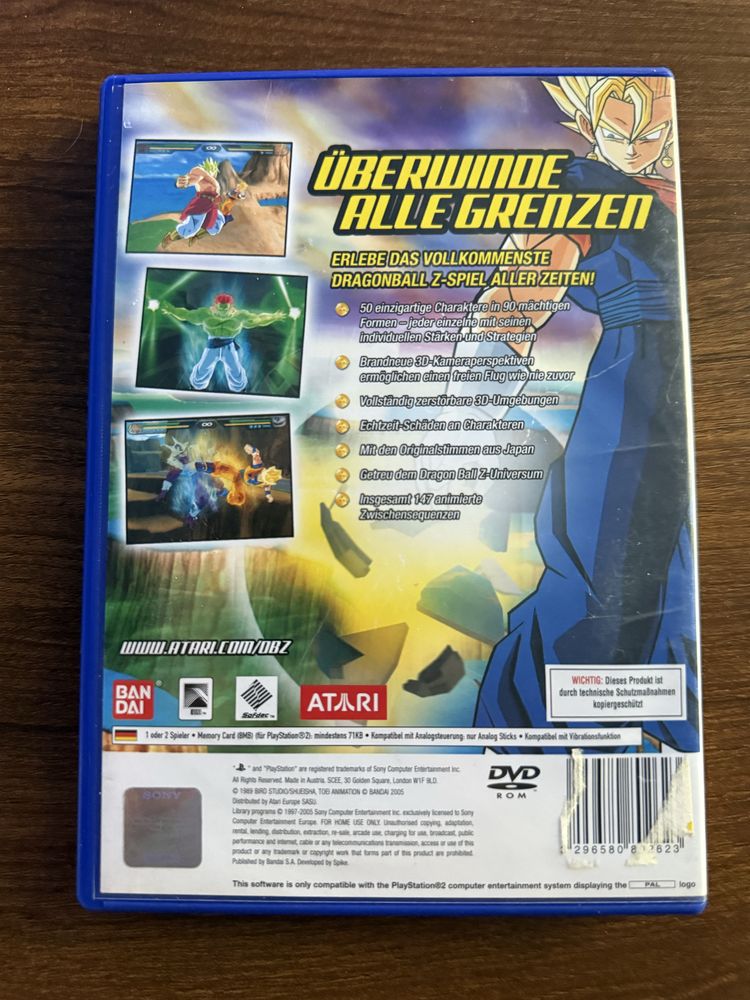 Dragon ball z budokai Playstation 2