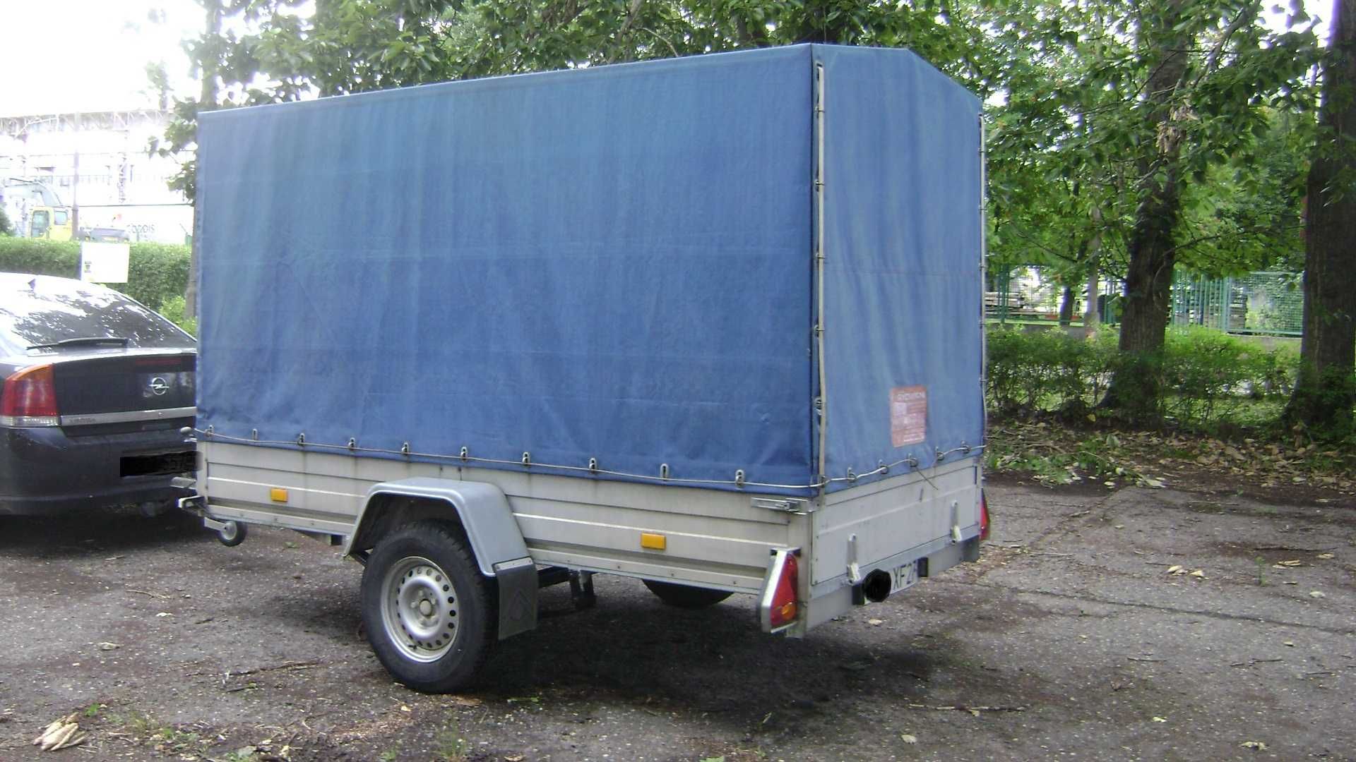 Przyczepka przyczepa RYDWAN 300x150 zarejestrowana z plandeka