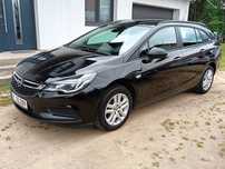 Opel Astra 1.4 BENZ 100 KM / 1 właściciel / SERWIS W ASO / 2017 rej. / Z NIEMIEC