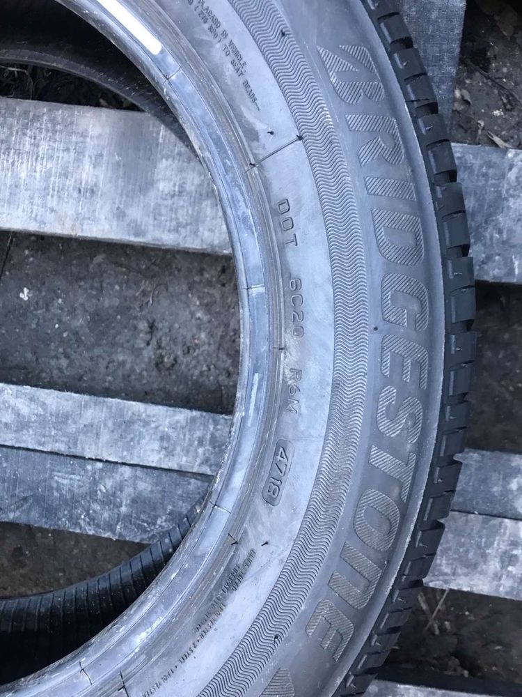 BRIDGESTONE 205/60r16 пара резина шини б/у склад літо