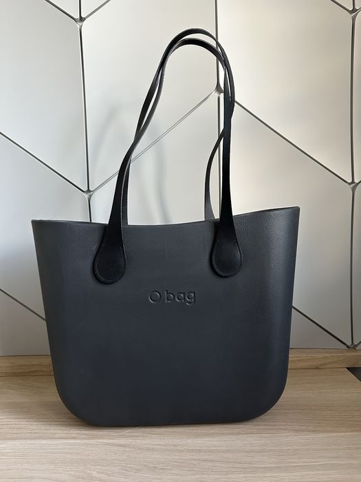 Obag standard black czarna czarne body z uchwytami