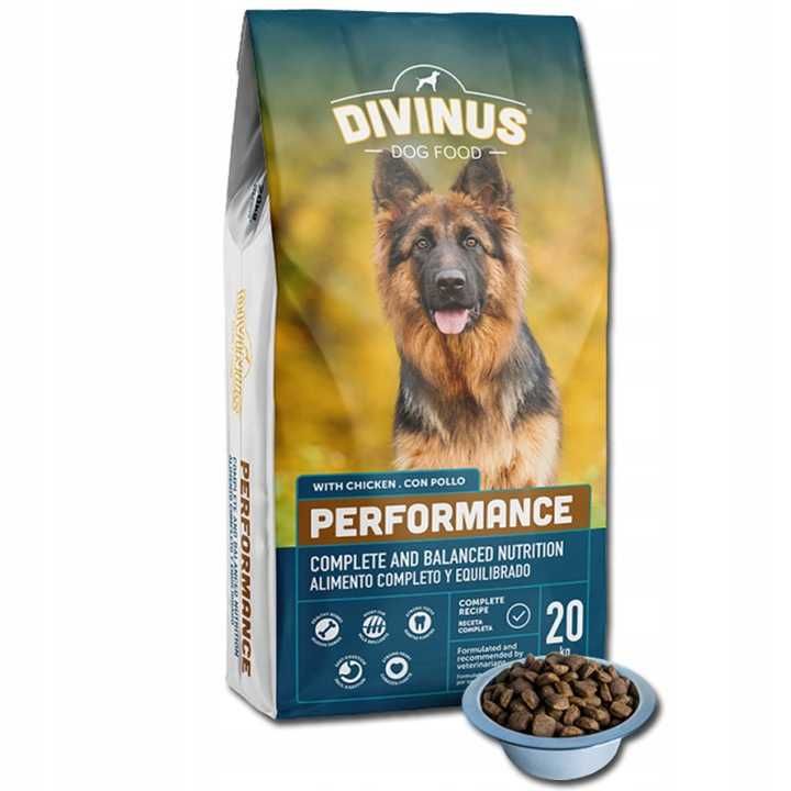 Sucha karma dla psa Divinus Performance 42% mięsa 20kg WYSYŁKA GRATIS
