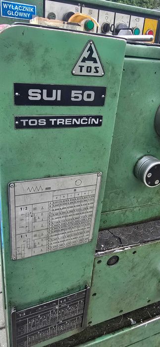 tokarka SUI 50 1500 TOS Trencin