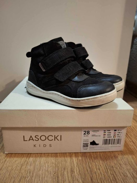 Sprzedam chłopięce botki Lasocki Kids (skórzane)