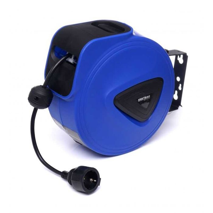 KRAFT&DELE Przedłużacz Zwijacz Przewodu Elektrycznego 3x1,5 20m KD4029