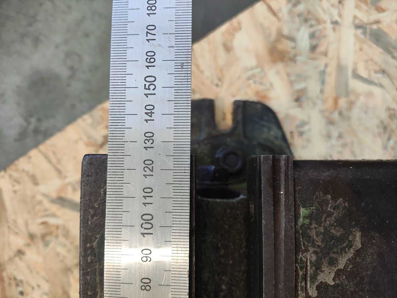 Imadło maszynowe uchylne kątowe 125mm