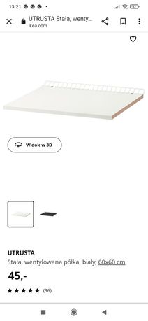Nowa  półka wentylowana Ikea  utrusta