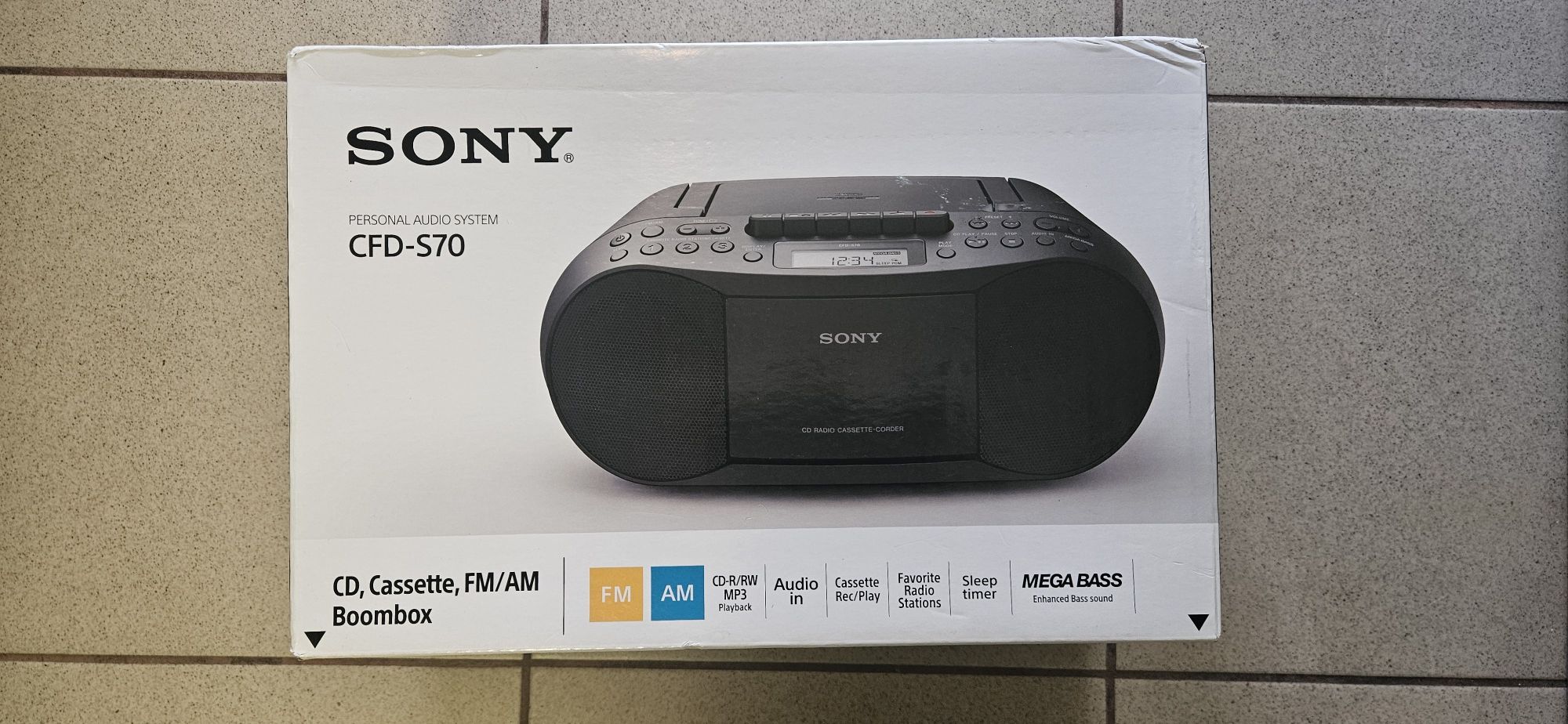 Radio Sony CD new