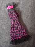 Sukienka dla lalki monster high