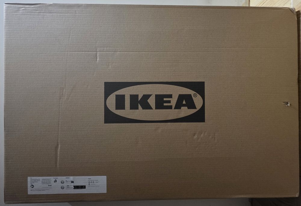 GODMORGON IKEA Szafka pod umywalkę - 2 szuflady, biały połysk.
ODMORGO