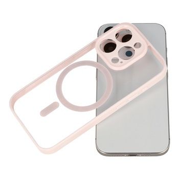 Acrylic Color Magsafe Case do Iphone 15 Pro Max jasnoróżowy