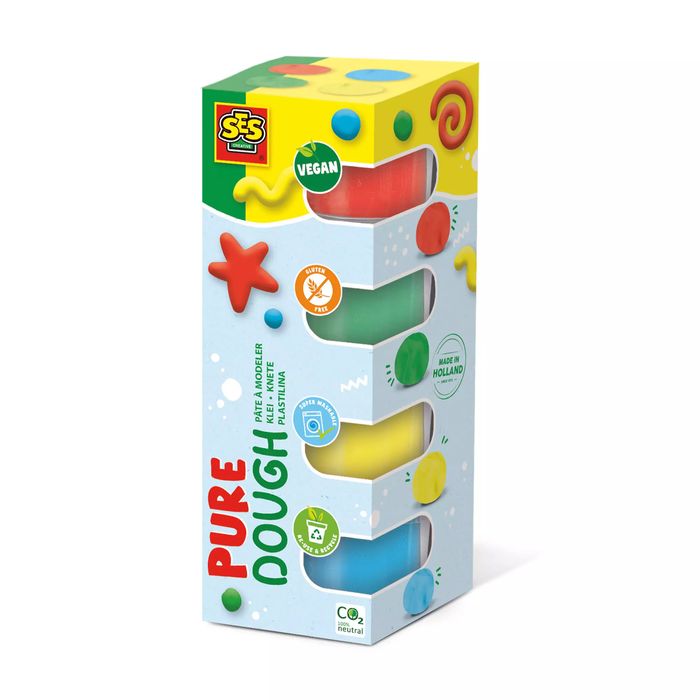 Ciastolina Pure 4x90g. SES Creative