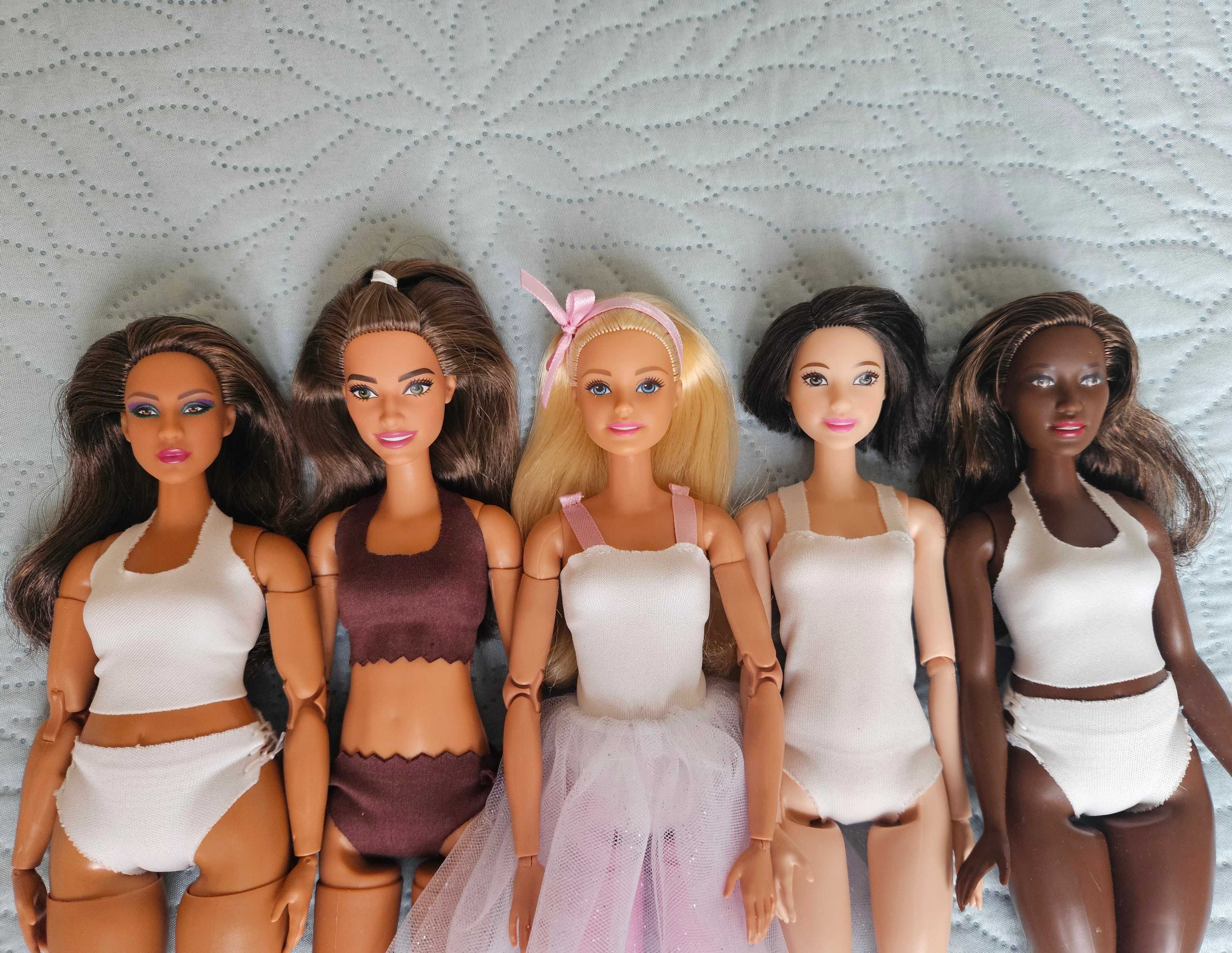 Barbie Lalki Hybrydy mix MTM, Fashionistas, Looks