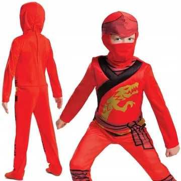 Strój dla Dzieci Kai Fancy Lego Ninjago Przebranie Karnawałowe 122-138
