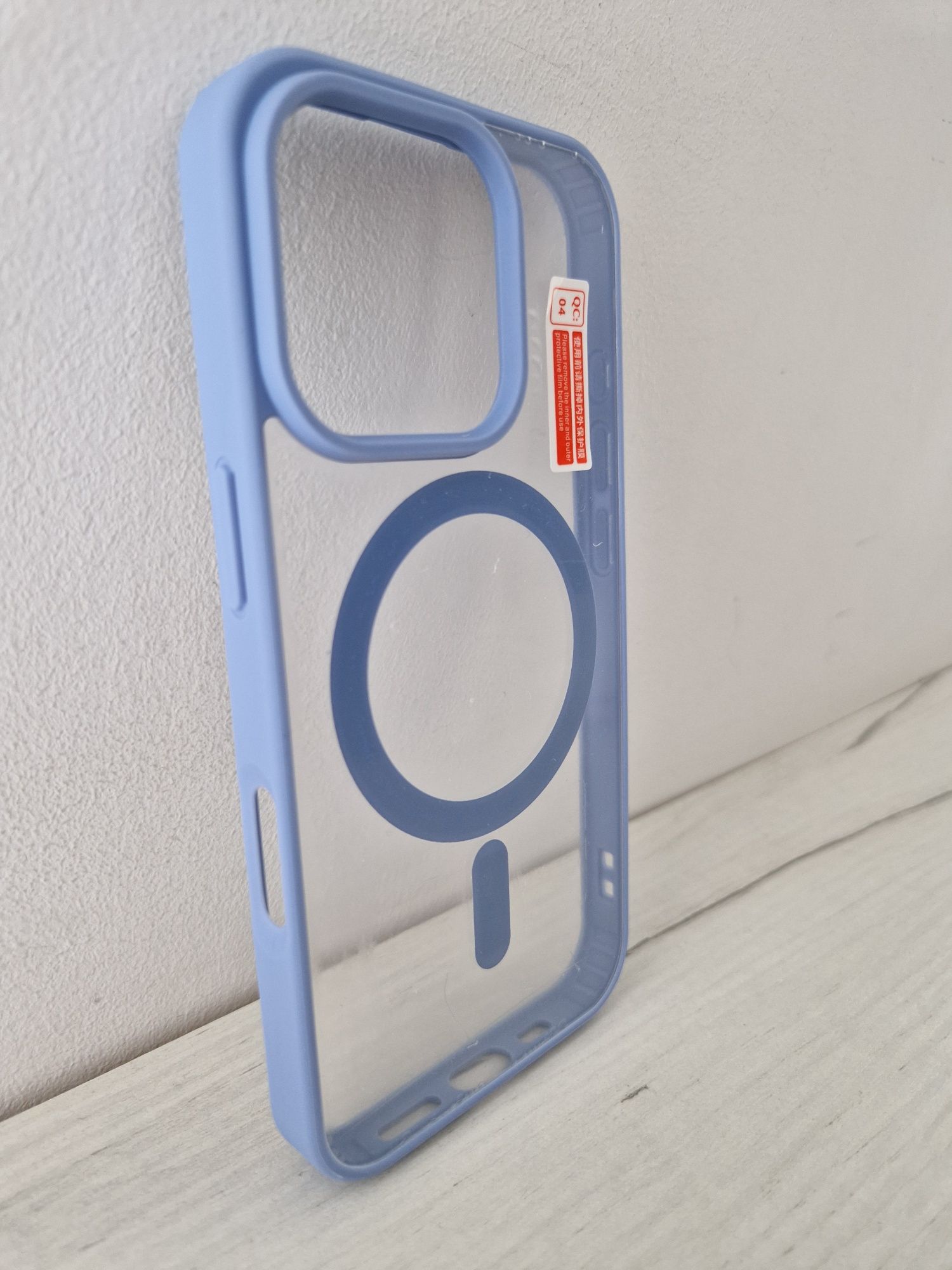 Acrylic Color Magsafe Case do Iphone 16 Pro Max jasnoniebieski