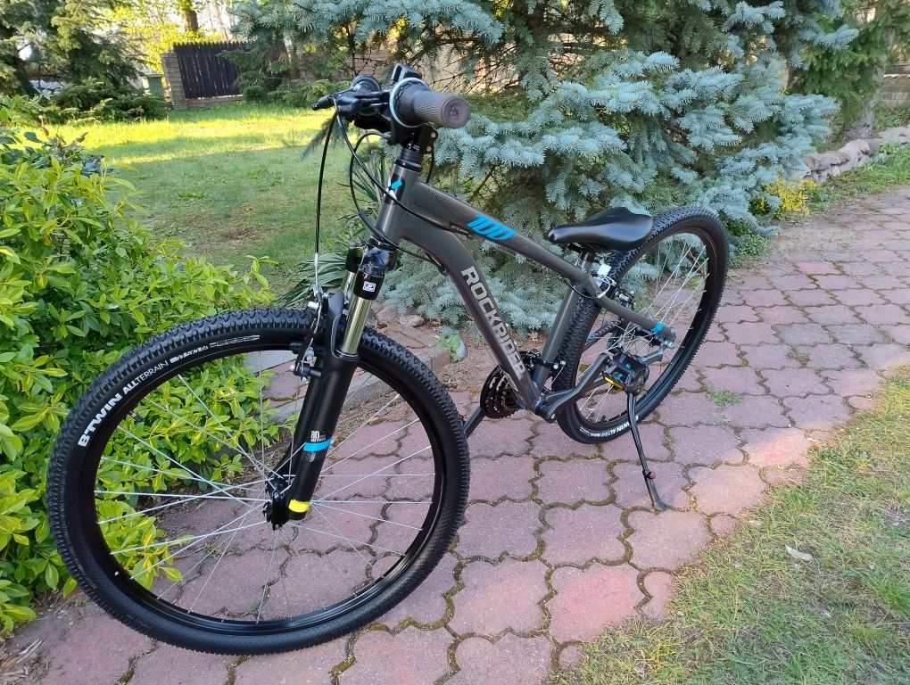 Alu 27.5 S Btwin MTB górski z amortyzatorem rower 27.5 koła rama S