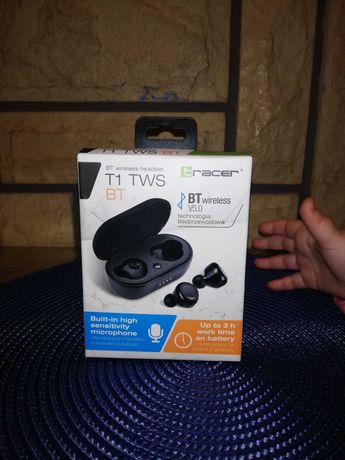 Słuchawki bezprzewodowe bluetooth tracer T1 TWS BT