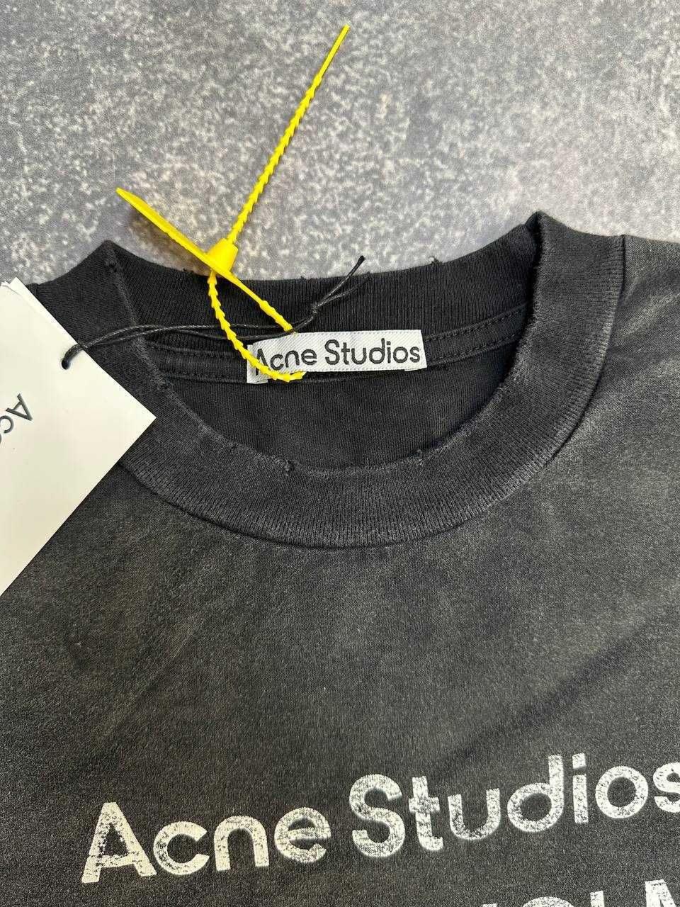 Acne Studios лонгслів лонгслив футболка  чорна S M L XL
