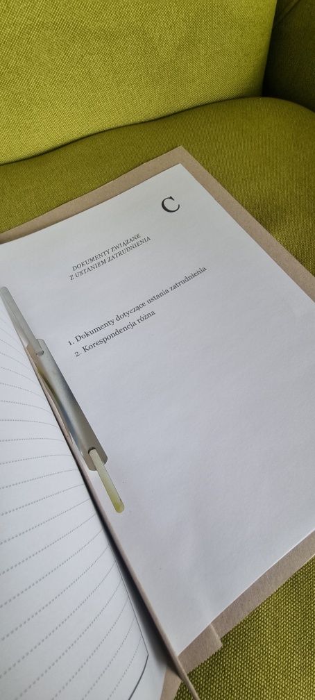 Teczka na akta osobowe 47 sztuk