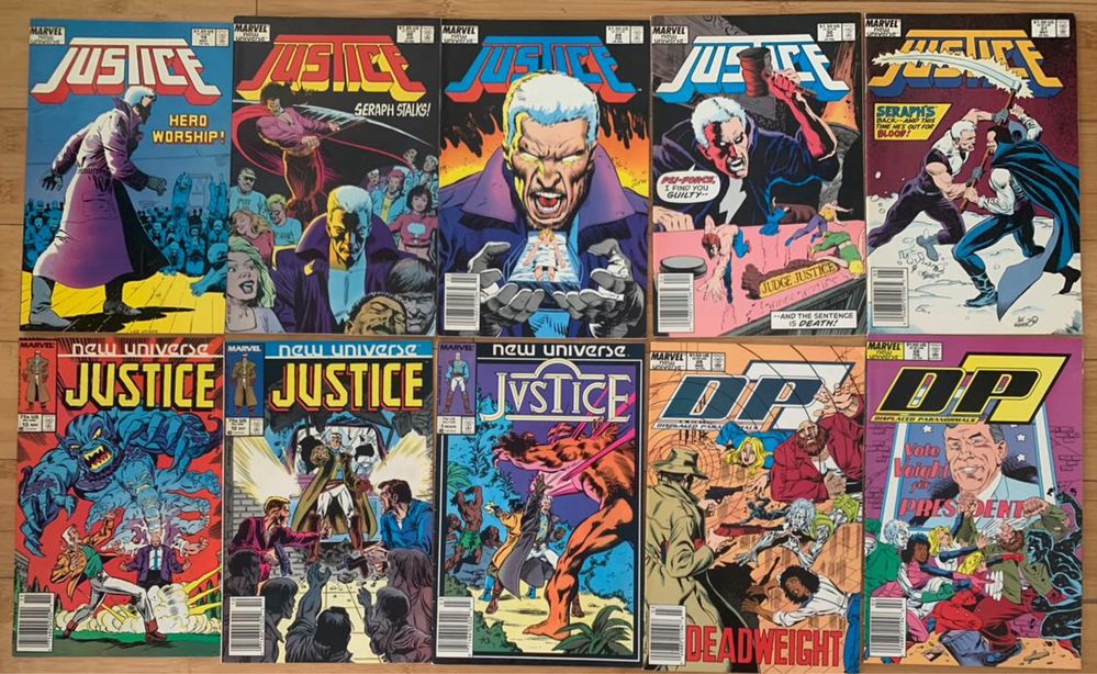 Комікси из 90х Marvel Dc comics Image Dark horse vertigo Dark circle