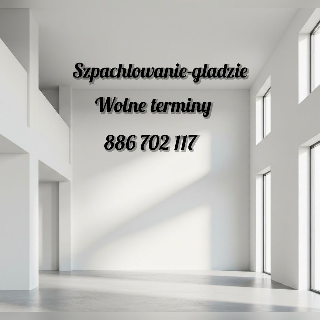 Szpachlowanie-Gładzie