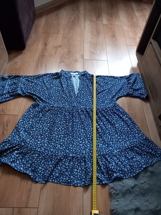 Bluzka tunika rozkloszowana