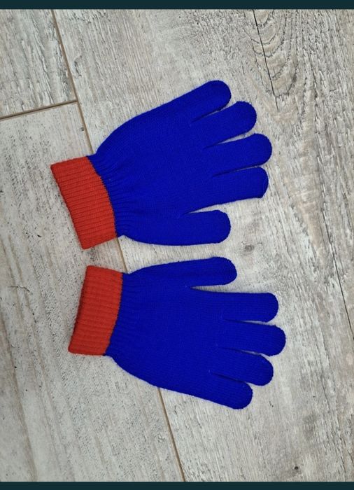 Rękawiczki dziecięce Spider-Man - 2 pary - czerwone, niebieskie