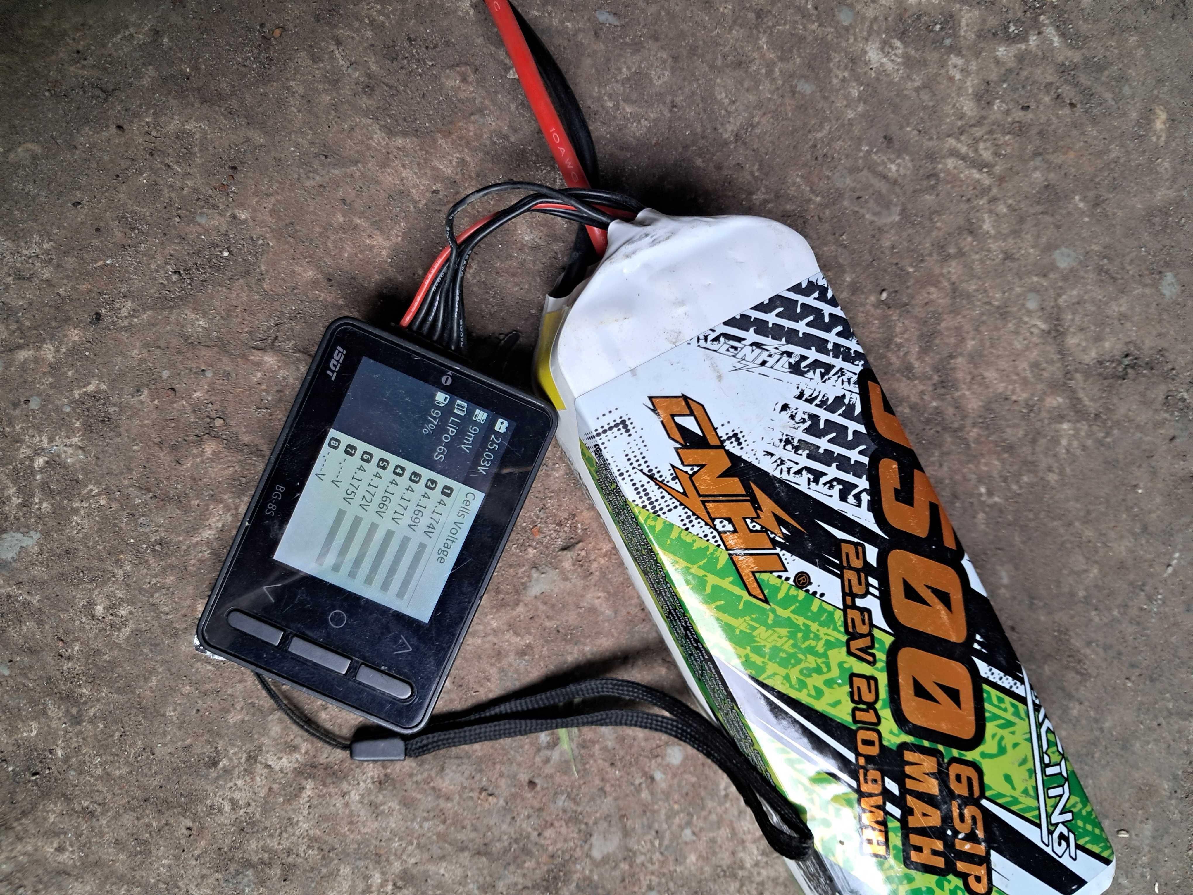 АКБ для FPV. 9500 6 SIP MAH 22.2V 210.9WH