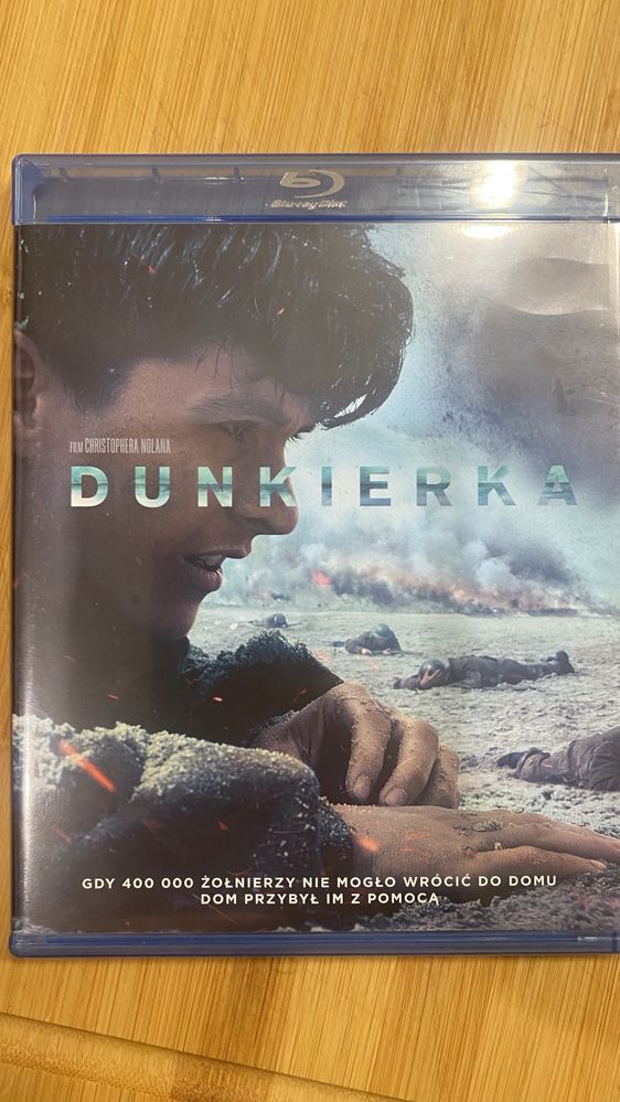 Film bluray Dunkierka stan idealny.