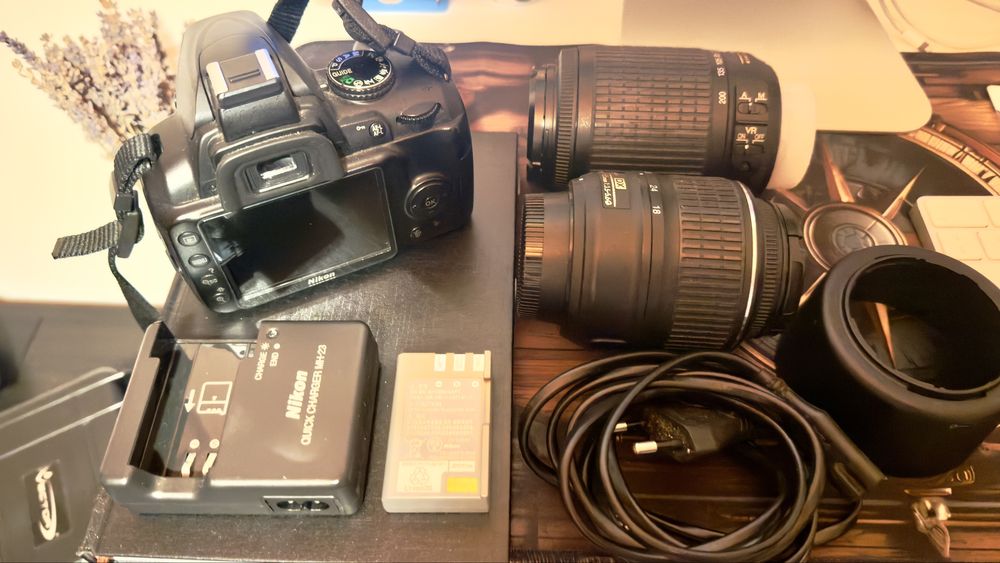 Maquina fotografica Nikon D3000