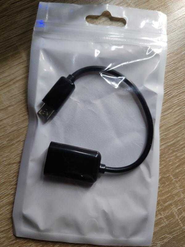 Перехідник кабель micro USB to USB 2.0 OTG адаптер