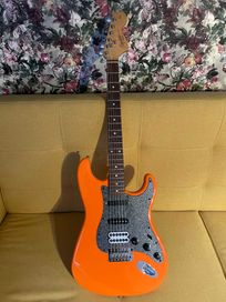 Gitara Squier Affinity Strat Competition Orange 2016 modyfikowana HSH